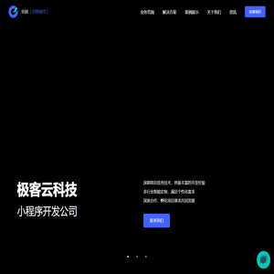 广州小程序开发公司_小程序定制开发_APP开发 | 极客云